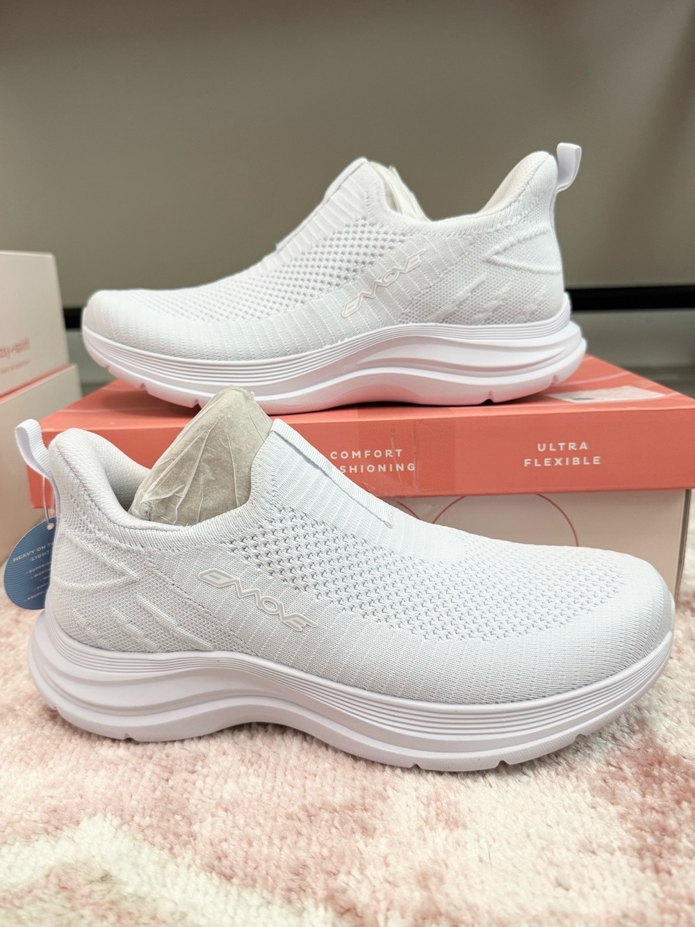 Easy Spirit x Denise Austin Easypace2 soEASY EMOVE Light Purple Sneakers size 9W